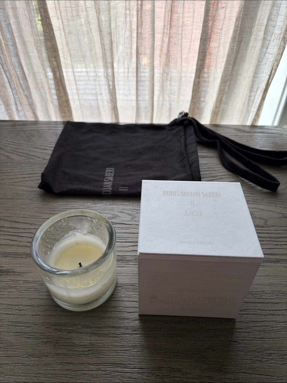 Boris Bidjan Saberi Candle and Bag
